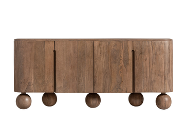 LAUGNA - Mango sideboard with doors by Vical Home - view 2